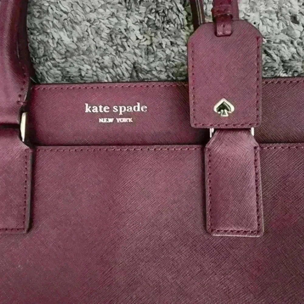 Kate Spade Maroon Cameron with COA